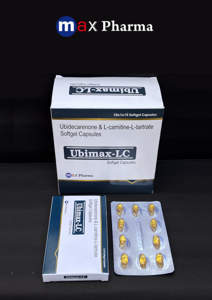 ubidecarenone and l carnitine tablets Ubimax LC Capsules – Boost Energy & Male Fertility